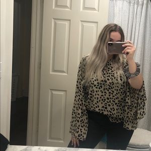 Buddy love animal print top